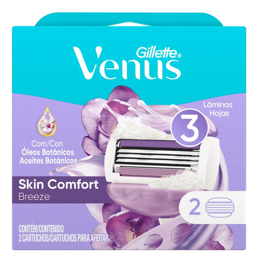 Repuestos Maquina De Afeitar Gillette Venus Breeze 2un